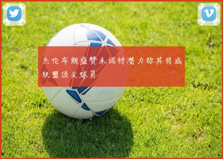 杰伦布朗盛赞米诺特潜力称其将成联盟顶尖球员